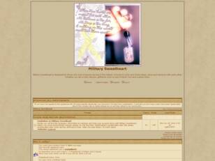 Free forum : Military Sweetheart